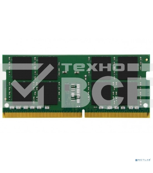 Оперативная память Kingston ValueRAM, DDR4, 4Gb (1x4Gb), 3200MHz, CL22, SO-DIMM