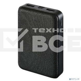 Портативный аккумулятор Buro T4-10000-B Li-Pol 10000mAh 2A+1A черный 2xUSB