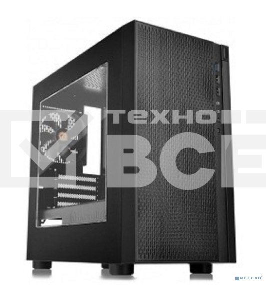 Компьютерный корпус Thermaltake Versa H18 Window черный без БП mATX 2xUSB2.0 1xUSB3.0 audio bott PSU