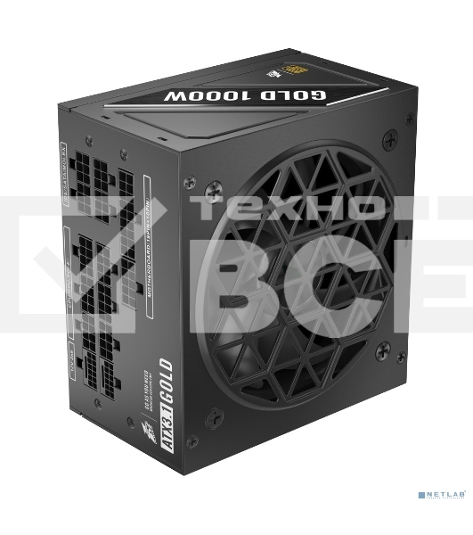 Блок питания 1STPLAYER NGDP Gold 850W, 850DВт, 80 PLUS Gold, 120мм, модульный, черный