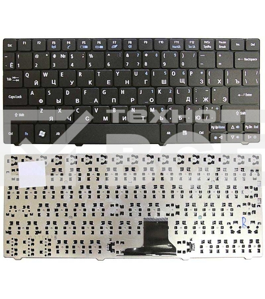 Клавиатура для ноутбука Acer Aspire 1830T 1825 1810T Acer Aspire One 721 722 черная