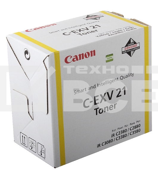 Картридж лазерный Canon C-EXV21 0455B002 желтый для принтера IRC2880/3380/3880 туба 260гр.