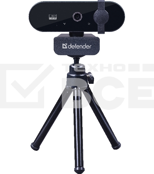 Камера-Web Defender G-lens 2580 black (2МП, FullHD 1080p, MIC, 86,1°)
