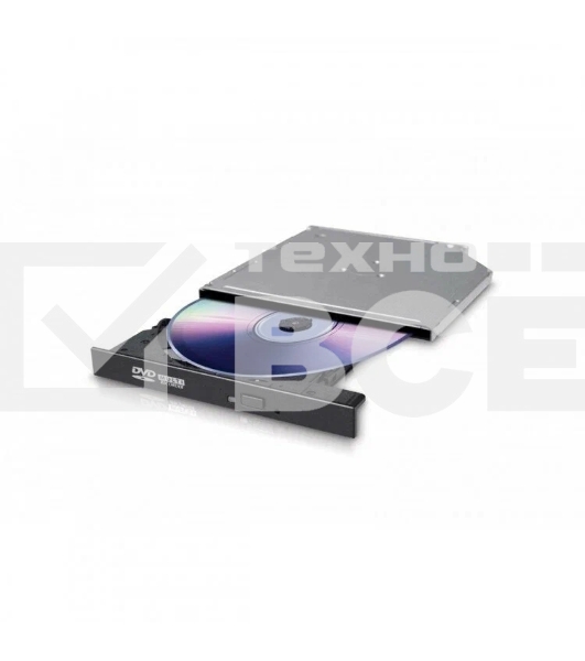 Оптический привод LG DVD-RW SATA Slim Black, 12.7 mm, OEM