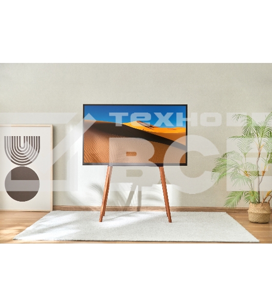 Подставка для телевизора Cactus CS-ST3644BKWN черный/орех 43
