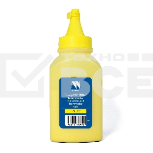 Тонер NVPrint для HP Color универсальный Type2 (60г) Yellow совместимый