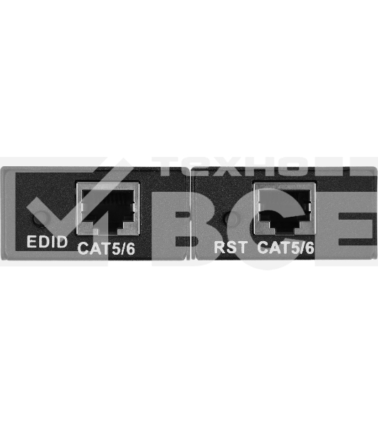 Адаптер аудио-видео Premier 5-877 HDMI (f)/RJ45 черный