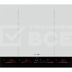 Варочная поверхность Kuppersberg ICI 622 W, индукция, High-Tech, прямой край, 9 уровней мощности, бустер, Stop and Go, Flexi-zone, автоматическое отключение, таймер, авто программы, индикатор остаточного тепла, сенсорное управление, цвет белый, фото3