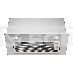 Встраиваемая вытяжка Kuppersberg INPUSH 60 X, High-Tech, 60 см, механическое управление, обратный клапан, 3 скорости, 780 м3/ч, периметральное всасывание, угольный фильтр KF-SC 2 (опция), уровень шума 62 дБ, цвет нержавеющая сталь, фото3