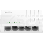 Коммутатор 5-Port Gigabit Desktop Switch, 5 10/100/1000M RJ45 Ports, Loop Detection, Desktop Plastic Case, Power Saving, Plug & Play, Wall-Mount,  Power Adapter Not Included, фото3