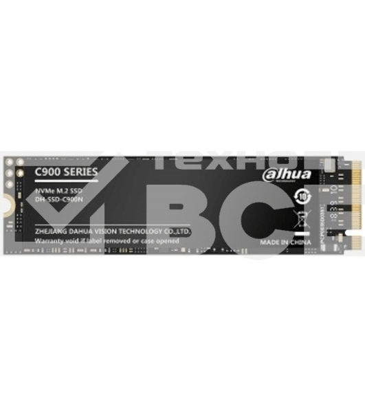 Накопитель SSD Dahua C900, 256Gb, M.2 2280, PCIe 3.0 x4, NVMe, R/W 2000/1050