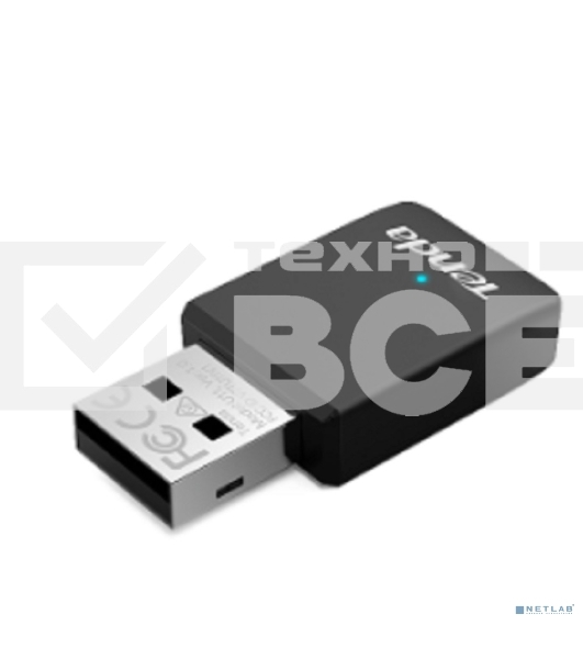 Адаптер Wi-Fi AX900 866MBPS USB U11 TENDA