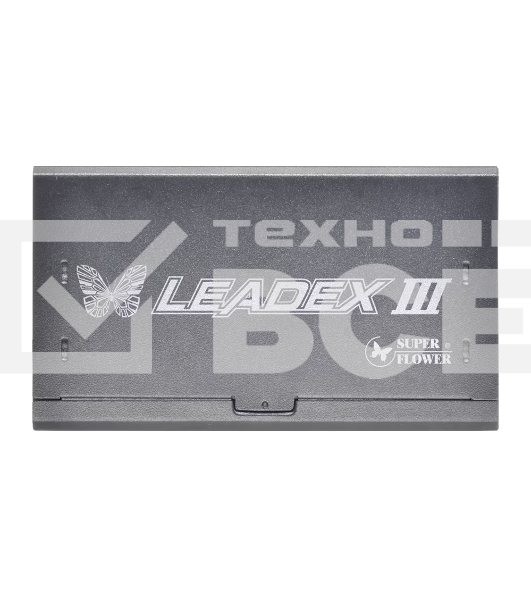 блок питания 1300 Ватт/ Power Supply Super Flower Leadex III Gold, 1300W, ATX 3.1, 140mm, 8xSATA, 4xPCI-E(6+2), 1x12VHPWR(12+4), APFC, 80+ Gold, Full Modular
