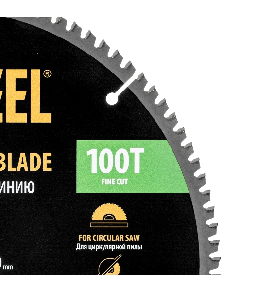 Пильный диск по алюминию Denzel ф305 х 30 мм, 100 зубьев 733807