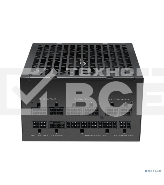 Блок питания SAMA G850 Black (HAT-850yzB1G), 850W 80+ Gold (ATX, 3.1, PCIe 5.0, Full modular, 1x24(20+4)pin mesh 550мм, 2xCPU 8(4+4)pin 700мм, 2xPCIe*2 8(6+2)pin 550+150мм, 1x12VHPWR PCIe 5.1 12+4pin 600W 600мм, 3xSATA*3 450+150+150мм, 1xMOLEX4pin*3 450мм, Active, 140x140мм, 150x150x86mm, APFC, OVP, UVP, SCP, OCP, OTP, OPP, SIP, черный)