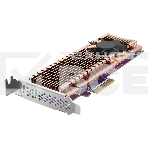 Плата расширения QNAP QM2-2P-344A 2 x M.2 22110 or 2280 PCIe (Gen3 x4) NVMe SSD slots, Low-profile flat and Full-height brackets included., фото10