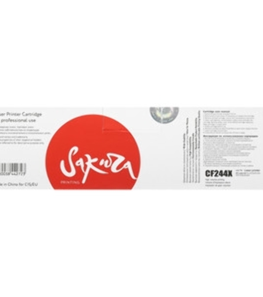 Картридж Sakura CF244X для HP, черный, 2 000 к.