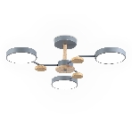 Светильник Ambrella light FL4856/3 GR/WD серый/дерево 54W 3000-6000K D660*170 (без ПДУ), фото9