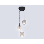 Подвесной светильник Ambrella light LH11156/3 BK/WH/TI черный/белый/янтарь E27*3 max 60W D425*1500, фото7