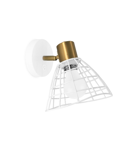 Светильник Ambrella light TR8600 WH/GD белый/золото E27 max 40W 154*145*205
