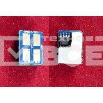Чип ELP для Samsung CLP-300/300N/CLX-3160N/3160FN (CLP-C300A) Cyan 1K (Китай), фото 1