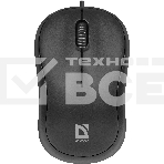 Мышь проводная Defender Patch MS-759 черный, 1000 dpi, USB, кнопки - 3, фото29