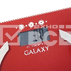 Весы многофункциональные Galaxy GL 4851, красный, электронные, эл. пит. «CR2032» в компл., макс вес 180 кг, сверхточ. элек. сенс. сист., ЖК-дисплей, авто. откл., индик. перег. и низ. зар., пам. изм. веса (10 чел.), опр. ур. жир., мышеч., кост. массы, фото7