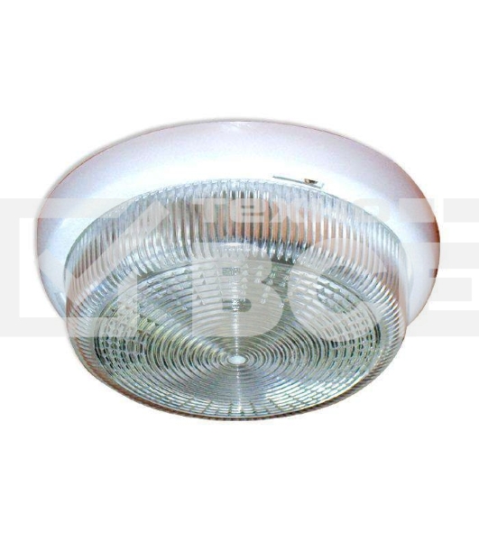 Светильник ЭЛЕТЕХ НБО 23-60-001 'Раунд' d200 1х60Вт E27 IP44 корпус бел.