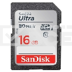 Флеш карта SDHC 16Gb Class10 Sandisk SDSDUNC-016G-GN6IN Ultra 80, фото6