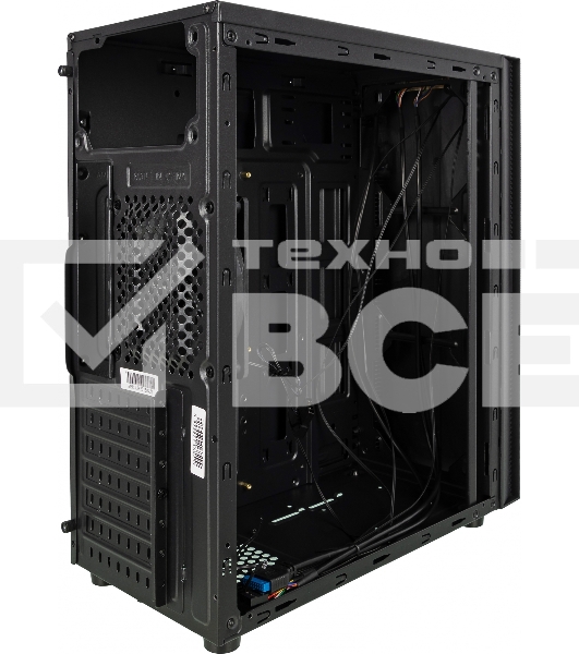 Компьютерный корпус Accord ACC-CL292B черный без БП ATX 1x120mm 2xUSB2.0 1xUSB3.0 audio