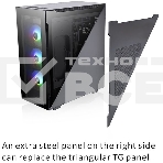 Компьютерный корпус Thermaltake Divider 500 TG ARGB CA-1T4-00M1WN-01 Black/Win/SPCC/Tempered Glass*4/120mm ARGB Fan*3/120mm Standard Fan*1 (527880), фото 1