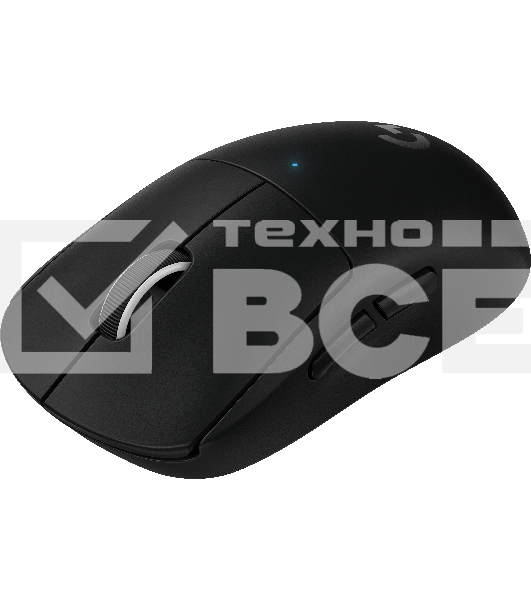 Мышь беспроводная Logitech G PRO X SUPERLIGHT черный, 25600 dpi, радиоканал, USB, кнопки - 5