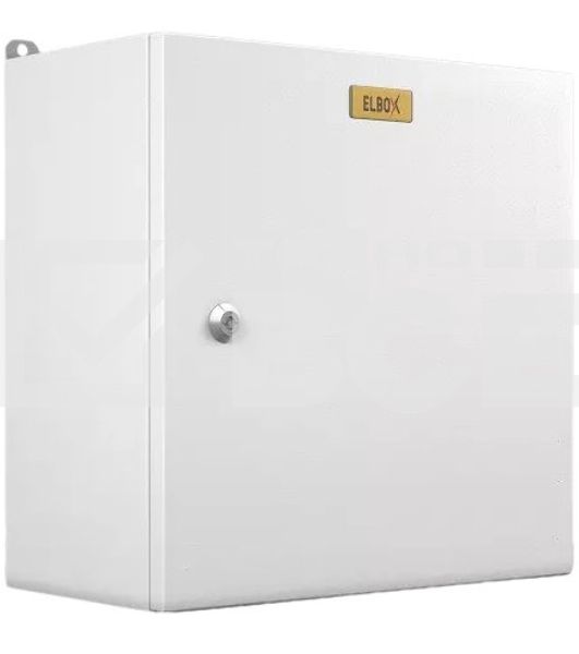 Шкаф электротехнический настенный Elbox EMW, IP66, 300х300х210 мм (ВхШхГ), дверь: металл, металл, цвет: серый