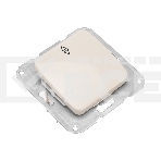 Переключатель DEA 1кл прох. с/у 10А мех. Беж KRANZ, фото3