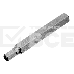 Набор бит HEX, TORX, SPLINE, шестигранный хвостовик 3/8