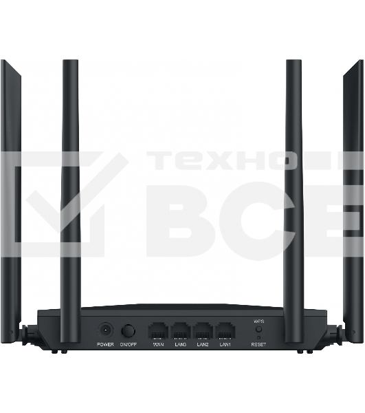 Беспроводной роутер NETIS Mesh IEEE 802.3 IEEE 802.11a IEEE 802.11 b/g IEEE 802.11n IEEE 802.11ac IEEE 802.11ax Наличие USB 3.0 4x10/100/1000M DHCP Количество антенн 4 NC65