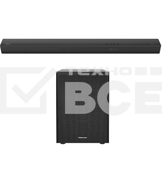 Набор домашний динамиков Hisense U5120GW+  черный Мощность звука 570 Вт Вт да 12 кг U5120GW+