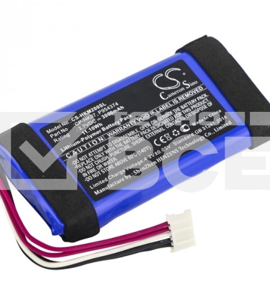 Аккумуляторная батарея CameronSino CS-HKM200SL для Harman/Kardon Onyx Min 3.7V 3000mAh 11.10Wh