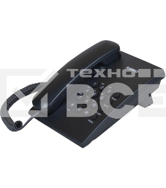 Телефон проводной SANYO RA-S204B черный