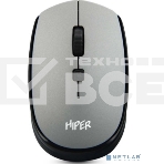 Мышь беспроводная HIPER HOMW-081 серый, 1600 dpi, радиоканал, USB, кнопки - 4, фото7
