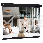 Экран Cactus 168x299см Wallscreen CS-PSW-168X299-BK 16:9 настенно-потолочный рулонный черный, фото2
