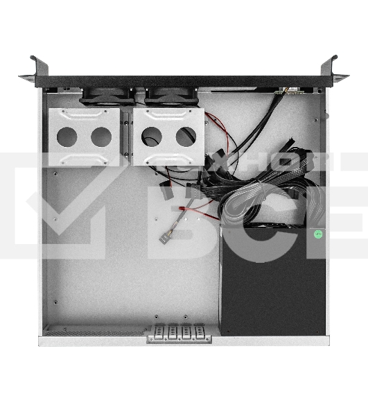 Серверный корпус ExeGate Pro 2U400-04AL <RM 19