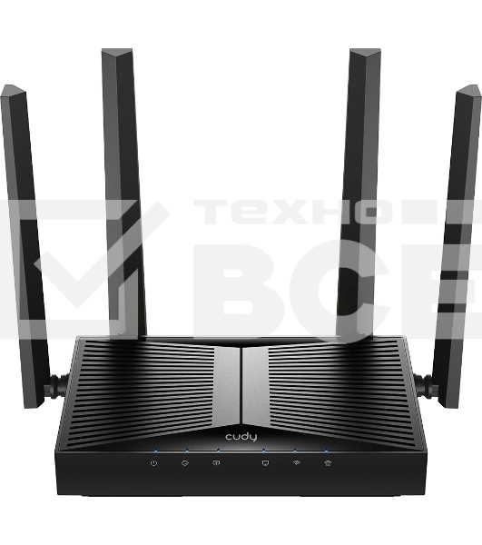 Маршрутизатор Cudy BE3600 Gigabit Dual Band Wi-Fi 7 Mesh Router, Chipset Broadcom, 802.11be/ax/ac/a/b/g/n, 2882Mbps at 5GHz + 688Mbps at 2.4GHz, 5 x 10/100/1000Mbps Ports, 4 x 5dBi fixed antennas, WiFi router/AP/ Repeater/WISP Mode, PPTP/L2TP/OpenVPN/Wire
