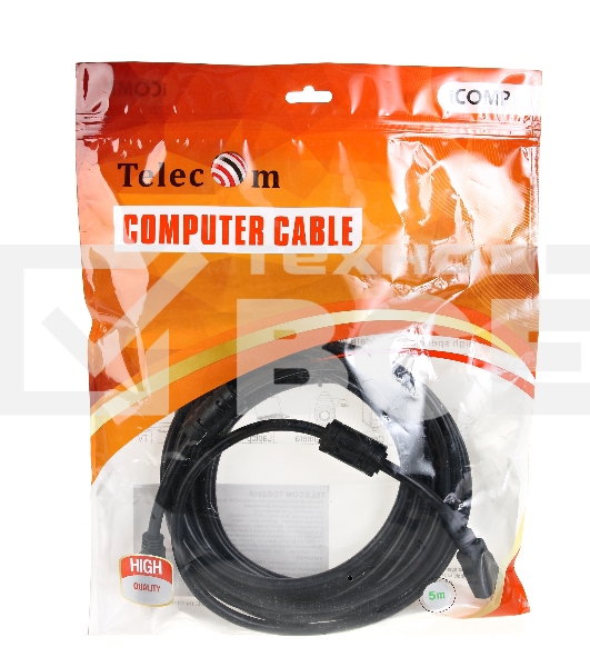 Кабель HDMI-19M - HDMI-19M ver 2.0+3D/Ethernet,2 фильтра 5m Telecom