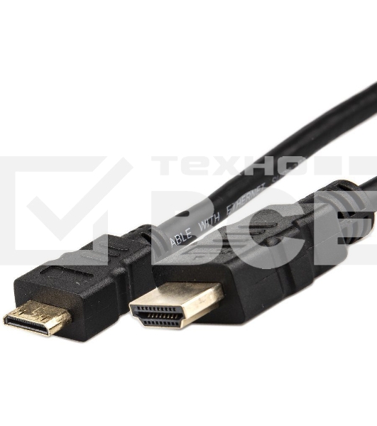 Кабель HDMI-19M --- MiniHDMI-19M ver 2.0+3D/Ethernet,1m Telecom <TCG205-1M> Кабель HDMI-19M --- MiniHDMI-19M ver 2.0+3D/Ethernet,1m Telecom <TCG205-1M>