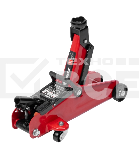 Домкрат гидравлический подкатной MTX 2 т, 140-340 мм, в пласт. кейсе