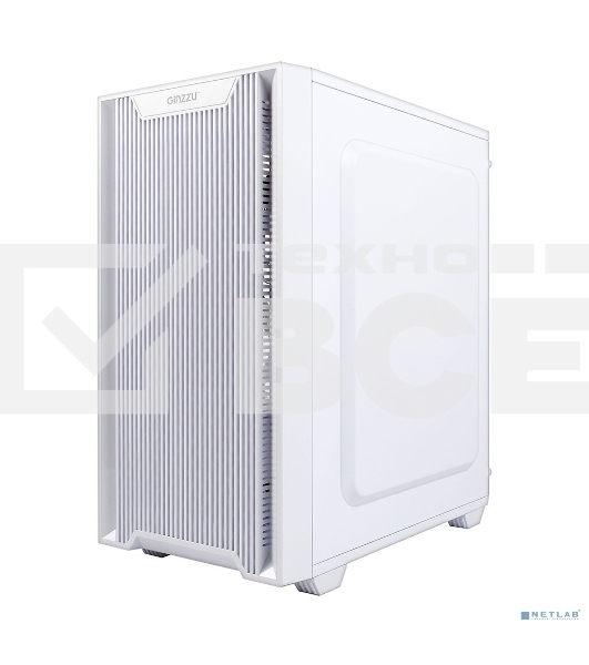 Компьютерный корпус Ginzzu CL560 белый mATX
