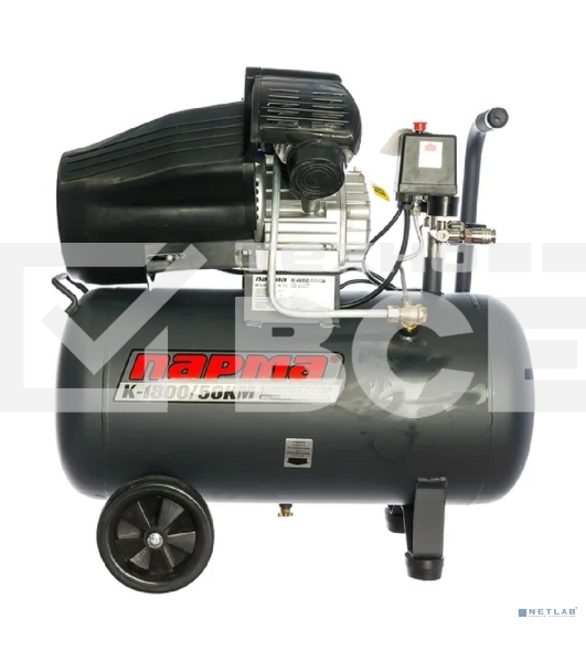 Компрессор поршневой Парма K-1800/50КМ масляный 285л/мин 50л 1800Вт серый/черный