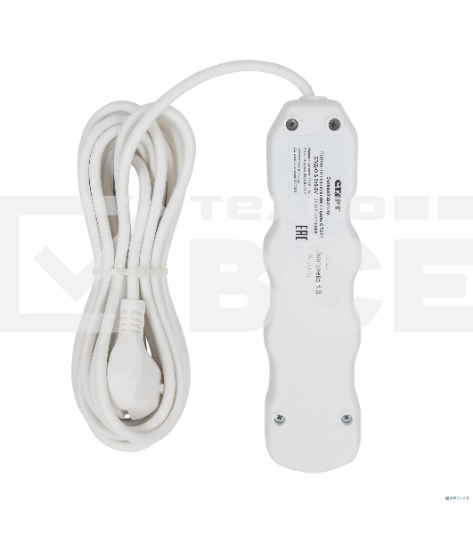 Сетевой фильтр СТАРТ С/УД-Ф S 3x5-ZV, белый, серия BASIC