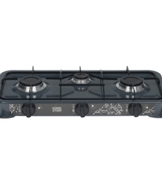 Плита настольная газовая Homestar HS-1203 3-х конфорочная (003700)